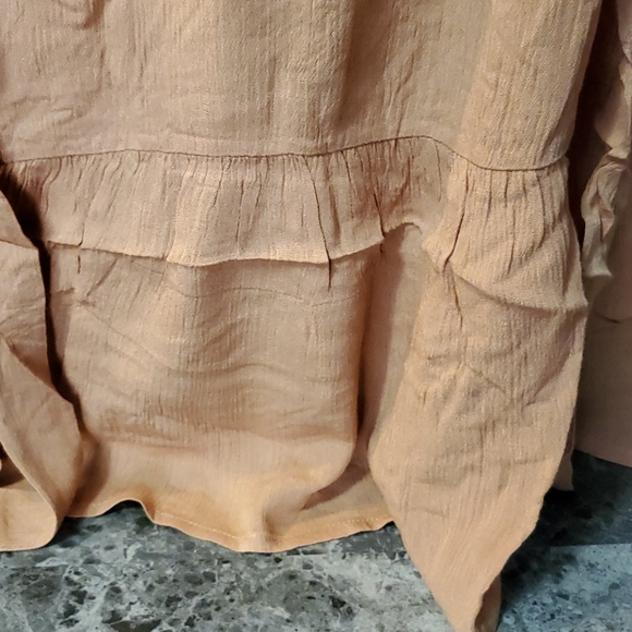 CLEARANCE Adorable BOHO Milk Chocolate Dress - Picture 6 of 13